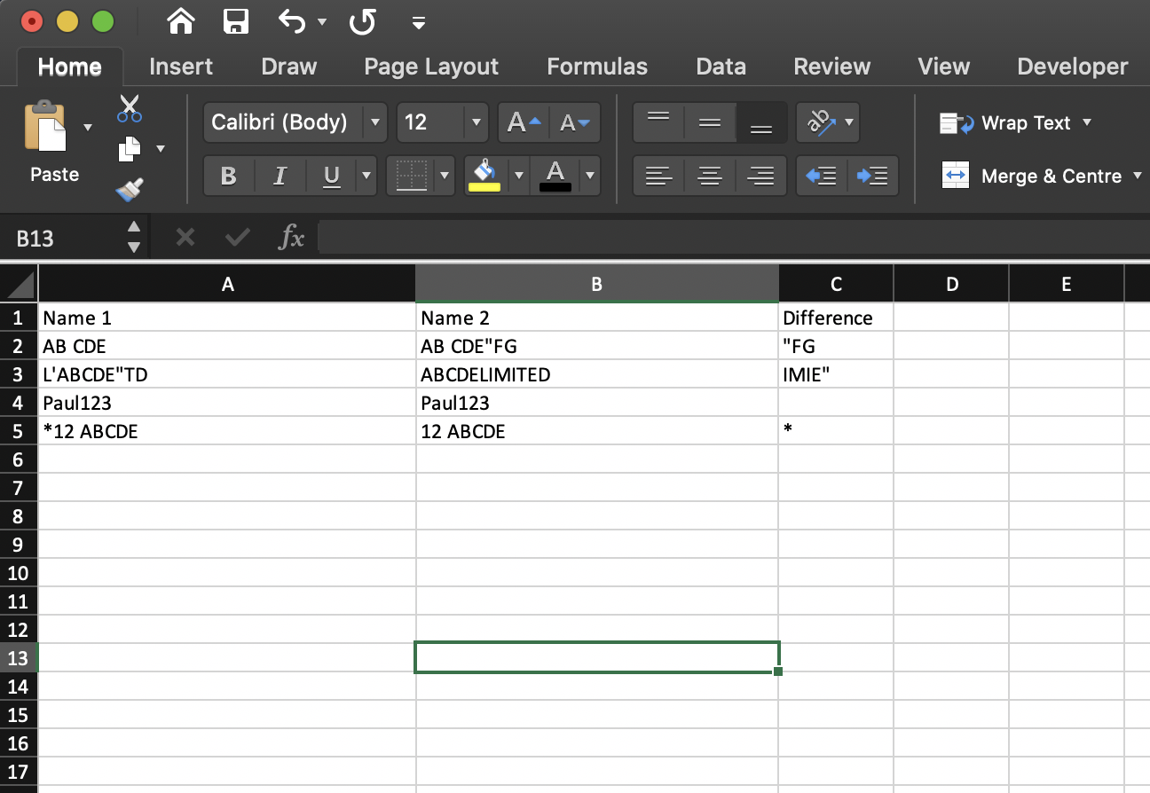 excel 4 for mac